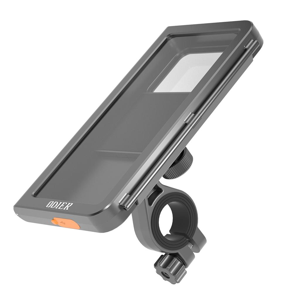 Waterproof Full-around Protection Bicycle Universal Phone Holder Outdoor Sport Waterproof Mobile Holder for Motorcycle Manual clip