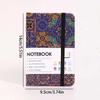 PU Leather A6 Notebook Printed Pattern Writing Book Portable Diary Book  Gift