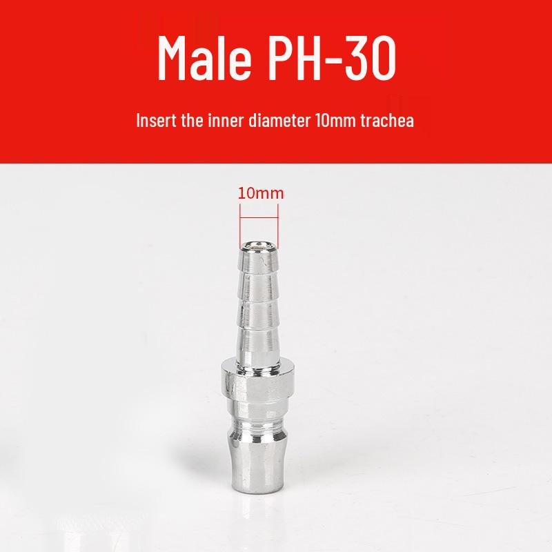 Pneumatic C-Type Quick Connector for Air Hose and Compressor Accessories