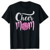 Funny Cheer Mom Graphic T-shirts Men Women's Fashion Casual Tshirt 100% Cotton Loose Oversized Cheerleading T Shirt