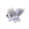 Soft Husky Plush Keychain Charming Dog Toy With Pp Cotton Filling