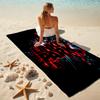 1pc Linkin Park2 Beach Towel, Comfortable and Thick, and Swimming/Bath/Picnic/Camping Towel, Suitable for Seaside Beaches