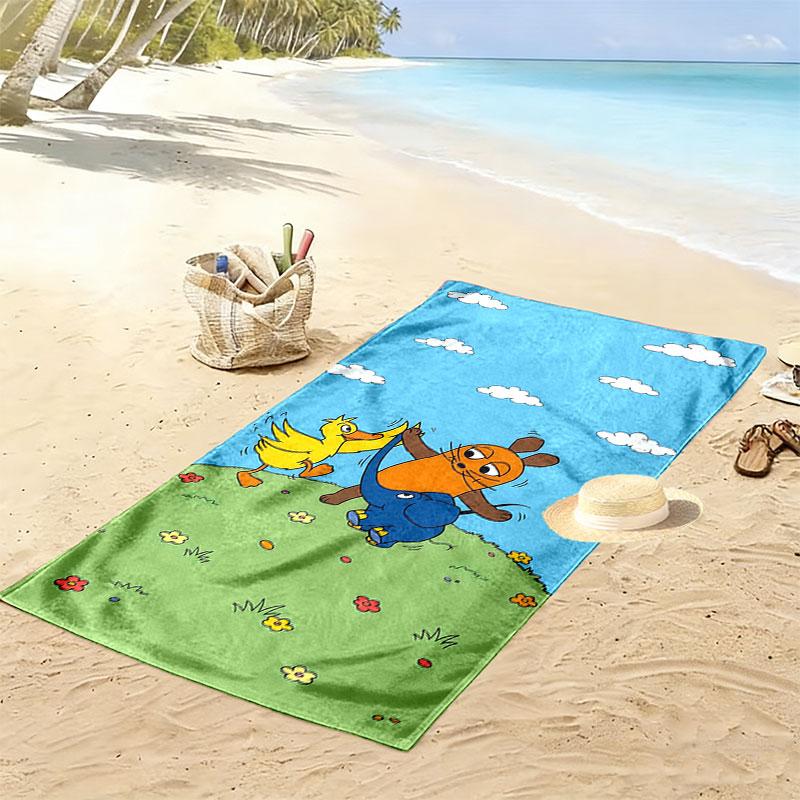 Asciugamano da Spiaggia Poster del Topo, Asciugamano Grande Morbido ad Asciugatura Rapida per Spiaggia Campeggio Nuoto