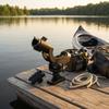 Kayak Fishing Rod Holder Adjustable Rotating Rod Holder Boat Fishing Pole Mount Easy To Install Stable Grip For Anglers