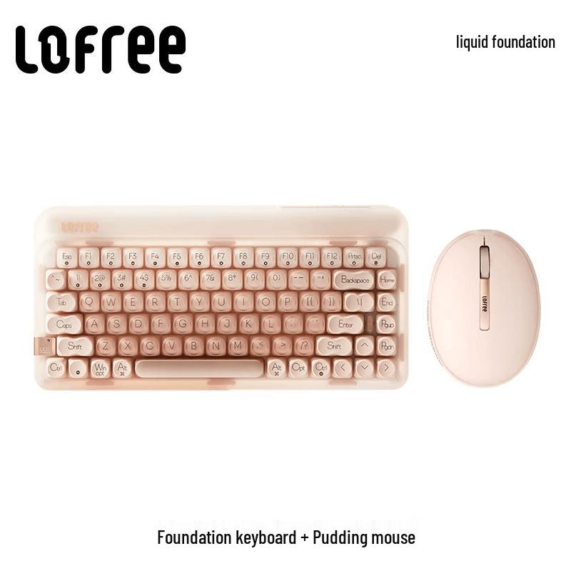 Lofree Foundation Three-Mode 84-Key Mechanical Keyboard & Mouse Set