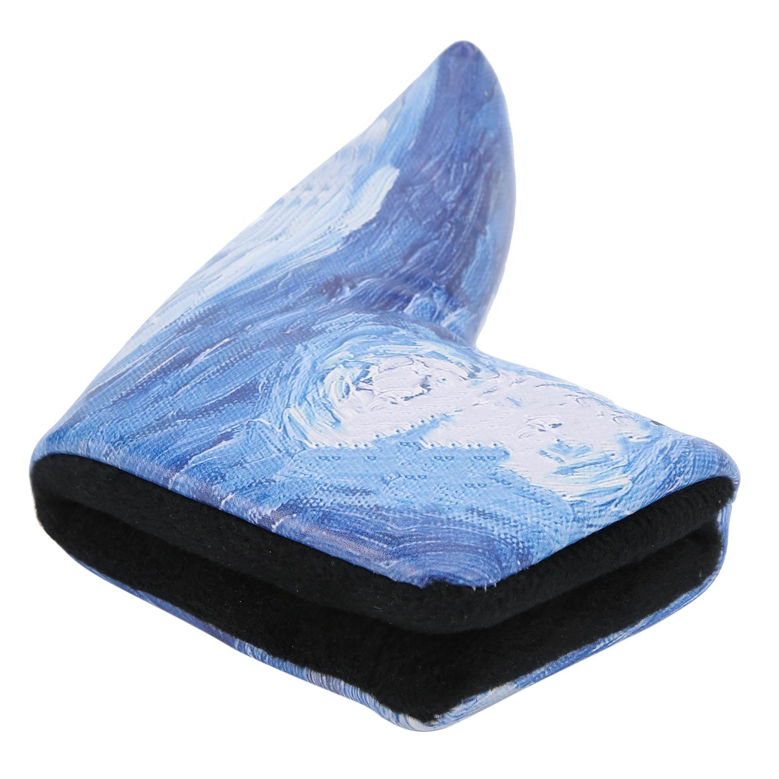 Space Star Waterproof Golf Putter Head Cover Lshaped Putter Cap Cover Golf Club Cover