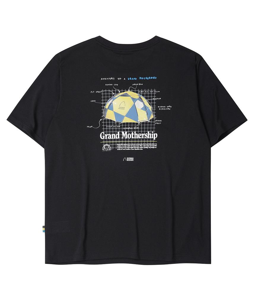 SIERRA DESIGNS Grandmothership Weeklight Short Sleeve Black