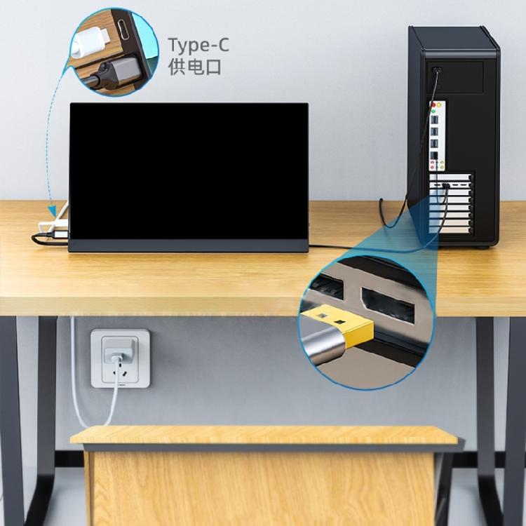 USB Type C To  Converters Cable 4K@60Hz Touch Support  Male to Type C Male Cable For Monitors