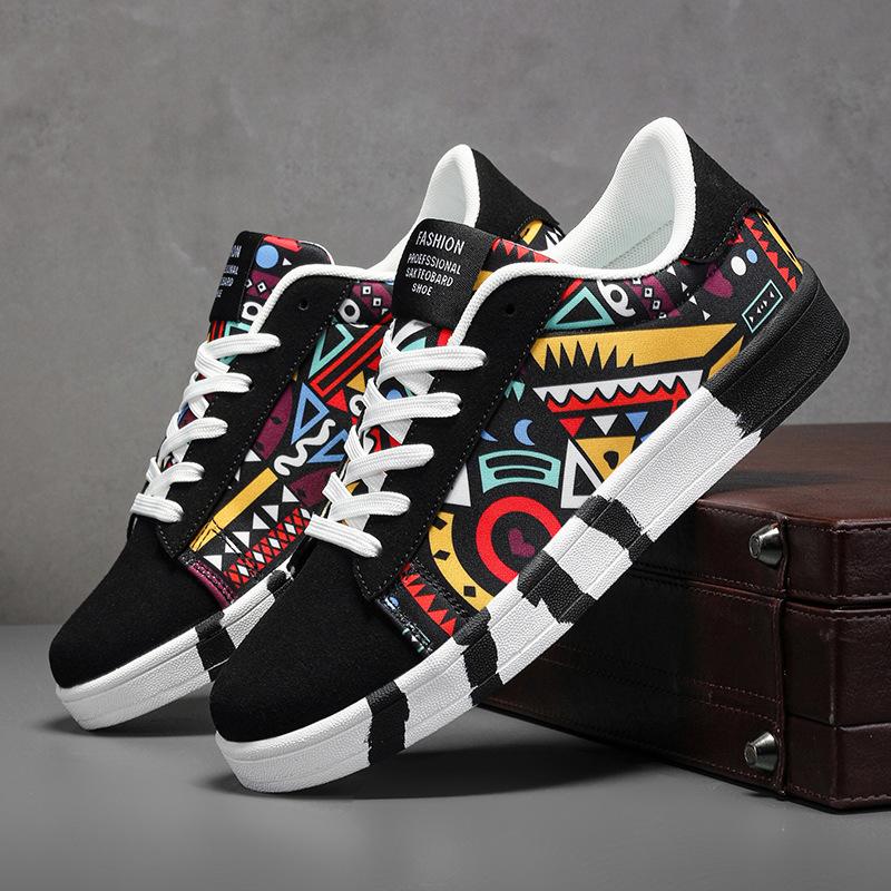 Board Shoes Men's Korean Version Trendy New Men's Shoes Autumn Student Couple Fashion Lightweight Sports Leisure Versatile Shoes