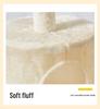 Velvet Cat Tree: Large Climbing Frame & Bed for Cats and Kittens, Space-Saving Design for All Seasons