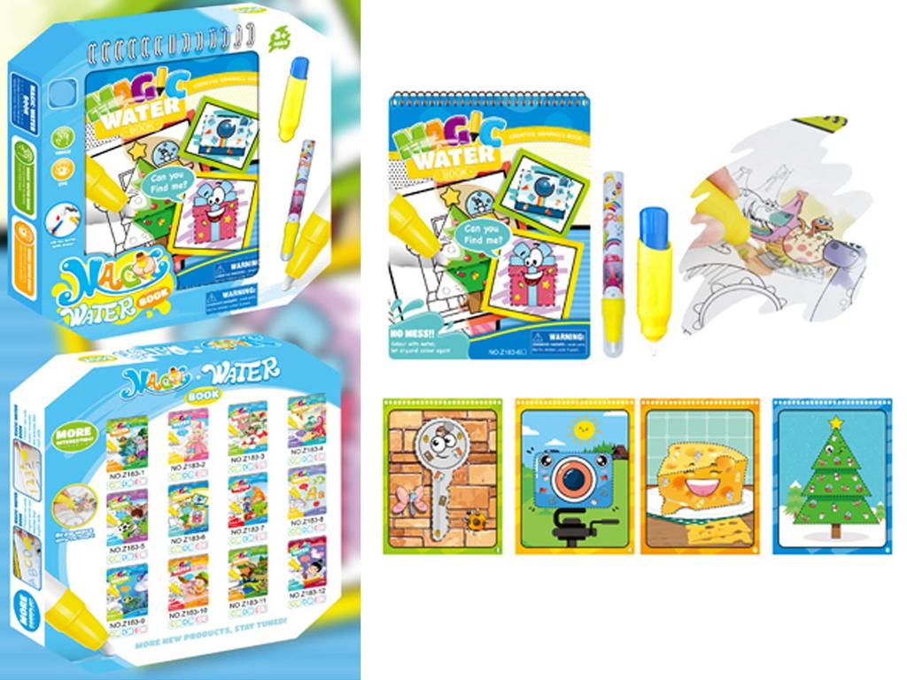 KSIĄŻECZKA DO KOLOROW MAZAKIEM WODNYM 0312