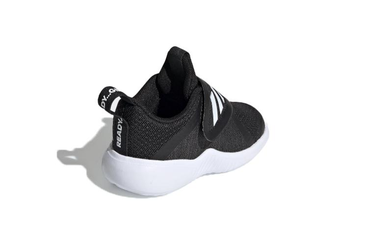 Zapatillas Deportivas Bajas Cf I x Adidas Fortarun para Correr Negras Blancas para Bebés y Niños Pequeños G27195