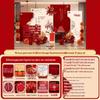 Chinese Wedding Engagement Backdrop Set with Heightened KT Board and Decor