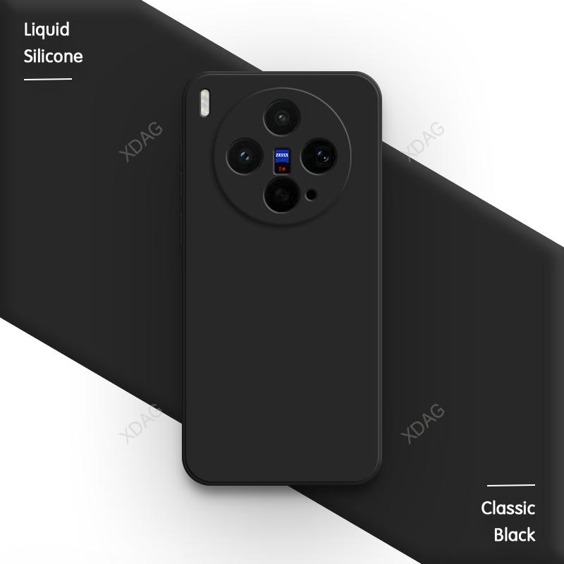 Original Square Liquid Silicone Phone Case for VIVO X300S X300 Ultra Pro FE X300Ultra 5G Luxury Straight Edge Soft Couples Cover