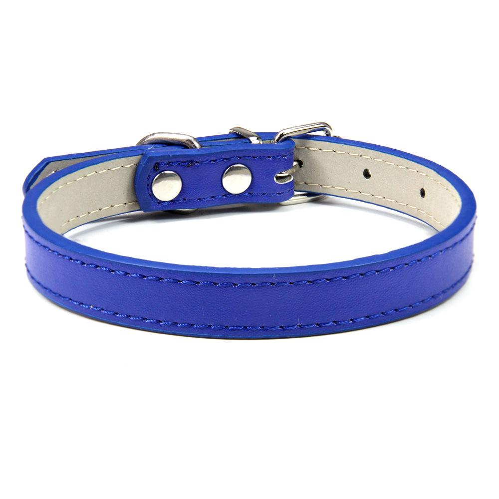 PU Leather Collar for Small & Medium Dogs & Cats - 2024 Pet Accessories