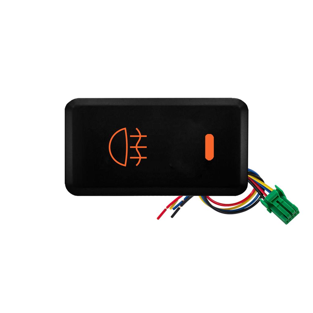 Universal Car Push Switch Button DRL Fog Light Power Fan Heating Radar Music for Toyota Land Cruiser LC100 4700 4500 LX470 Prado