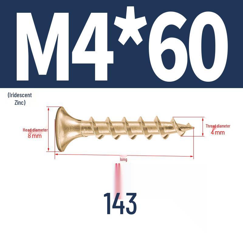 304 Stainless Steel Galvanized Hardened Coarse Thread Countersunk Flat Head Phillips Wood Screws