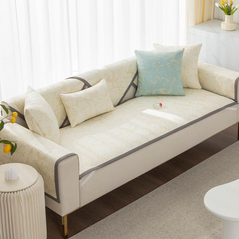 

Подушка для дивана Лето Лето Лето Лето Лето Коврик Подушка Нескользящая Гостиная Универсальная подушка сиденья Ледяной шелк Чехол для дивана Ткань 60*60cm