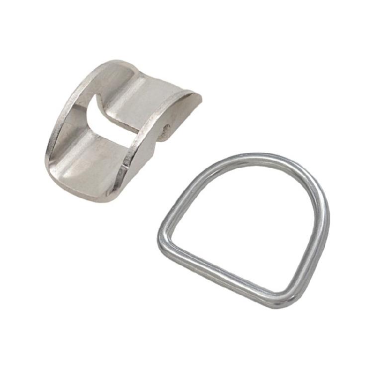 Scubas Diving Tanks Cylinder D Rings Holder Back Fly Side Positioning Buckles Base For Hose Clamps Easy To Install