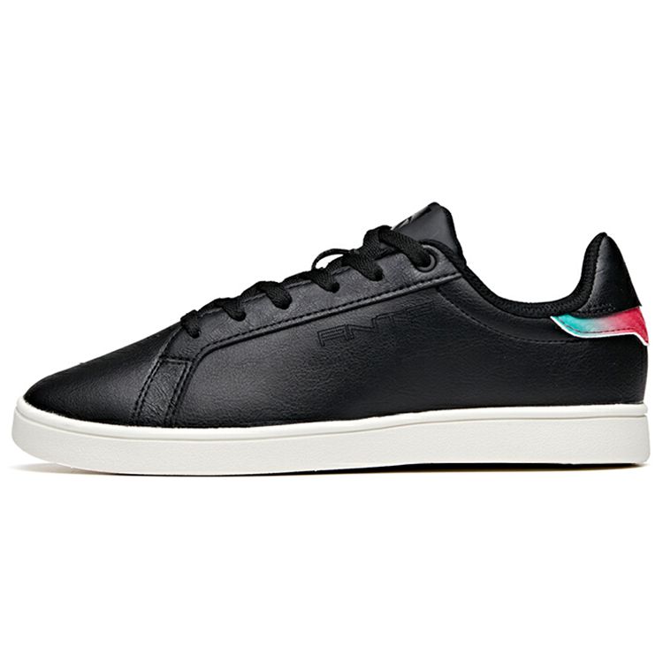 

Anta Fashion Casual Low-Top Skate Shoes Women sneaker Black White 122018064-2