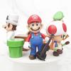 Super Mario Figur Modell PVC Figuren Tortenaufsätze Auto Armaturenbrett Ornamente 5-10cm