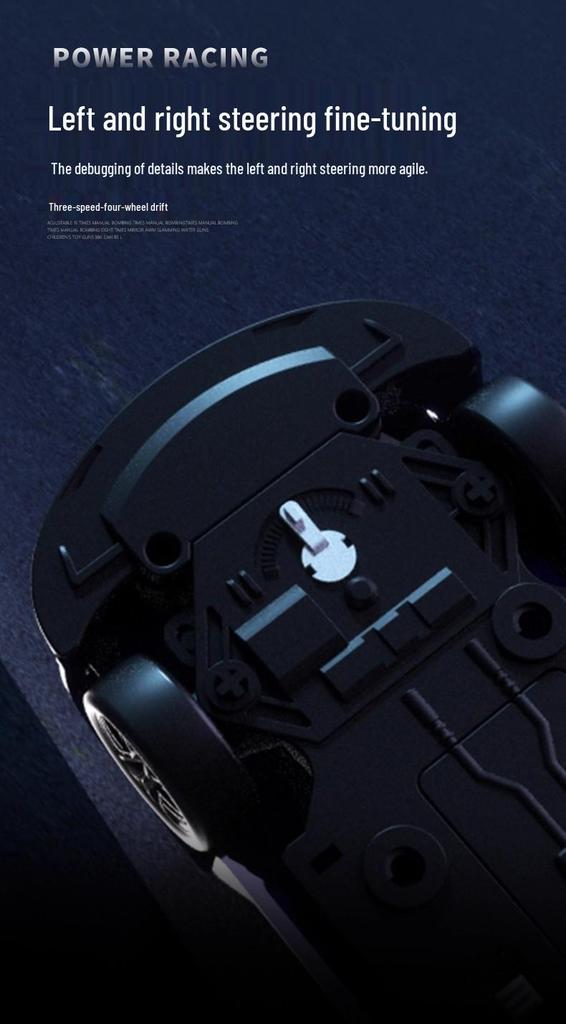 High-Speed RC Drift Sports Car: Four-Wheel Drive Toy for Boys & Kids