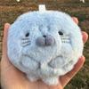 Cute Soft Seal Plush Keychcains Kawaii Animal Children Schoolbag Pendant Knapsack Accessories Christmas New Year Gifts for Kids