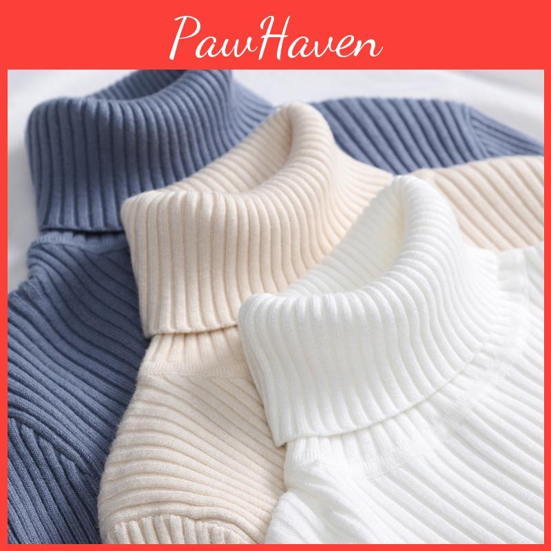 Fall Knitted Women Turtleneck Sweater Soft Pullovers Jumpers Basic Soft Sweaters For Women Autumn Winter