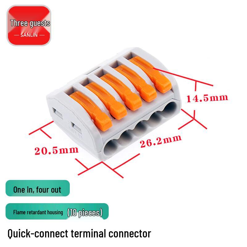 San Lin Quick Press-Type Wire Terminal Connectors
