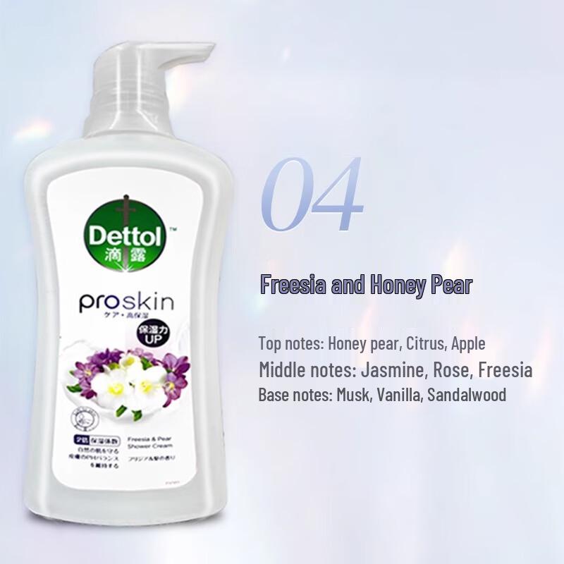 

Dettol Freesia & Pear Shower Gel