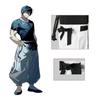 Anime Jujutsu Kaisen Fushiguro Toji Cosplay-kostyme Voksen unisex kortermede toppbukser dress Halloween Uniform Party