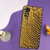 Snake Skin Case For Xiaomi Redmi Note 13 Pro 14 12 9 10 11 Pro 10S 11S 12S Redmi 14C 13C 10C 12C Cover