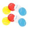 8Pcs Ball Shape Soft Silicone Racquet Shock Absorbers Tennis Racket Vibration Dampener Tennis Squash Shock Absorbers