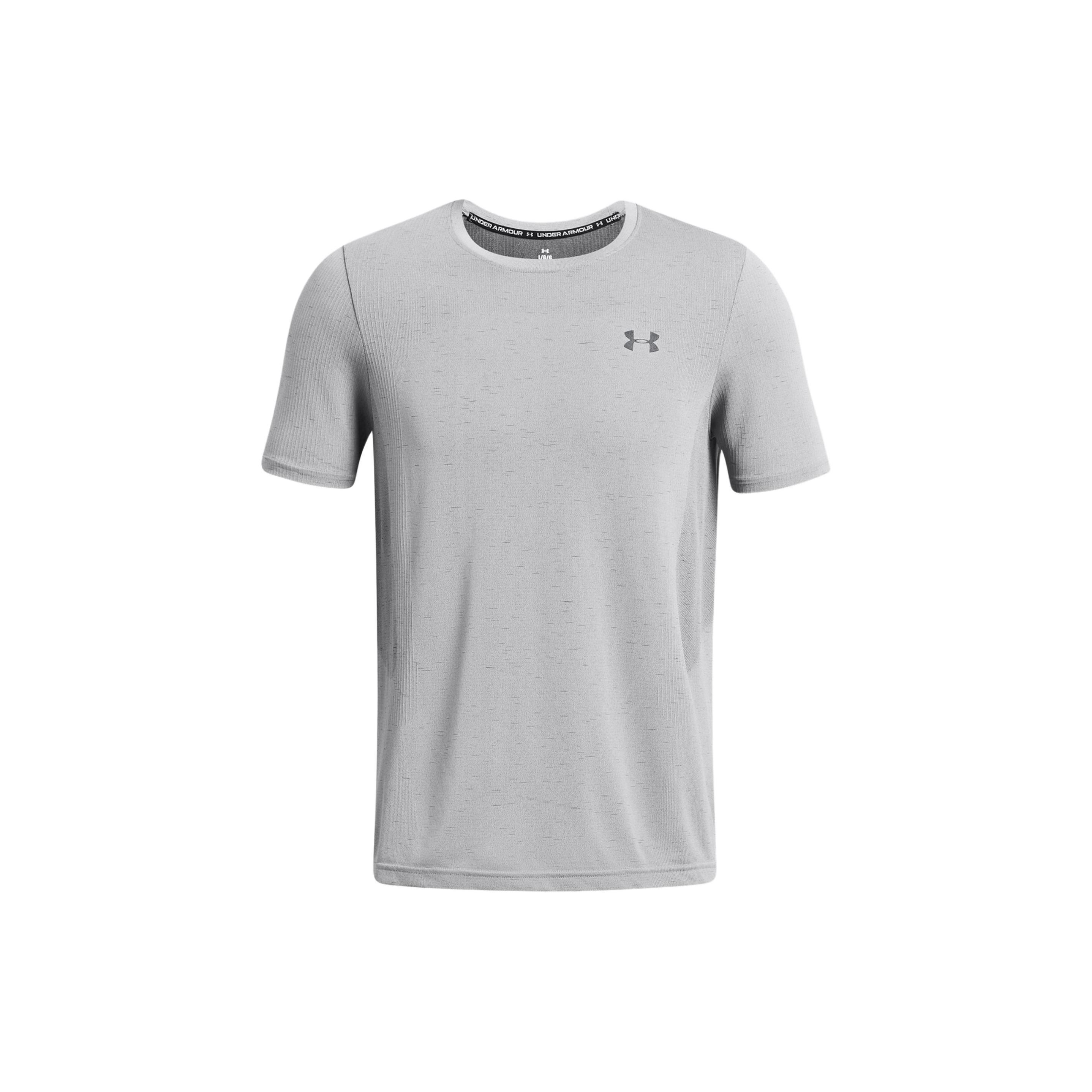 Мужская футболка Under Armour светло-серая 1382801-011