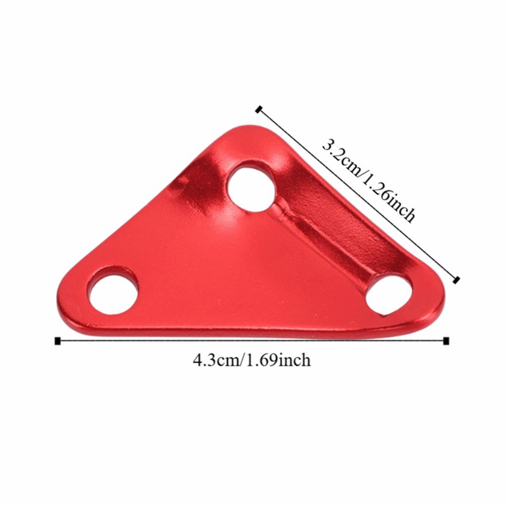 20 Pcs Ultralight Strong Tent Rope Fastener Triangle Tent Guy Line Rope Adjuster  Backpacking