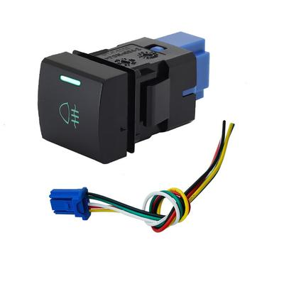 Kompatibilní se spínačem otevírání zavazadlového prostoru, spínačem zadních mlhových světel RAV4 řady 70, Camry řady 210, Corolla řady 220, Crown řady 80, Harrier řady 150, Land Rover řady 160.