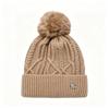 Warm Winter Hat Ear Protection Pompoms Hat Casual Crochet Women's Hat  Outdoor