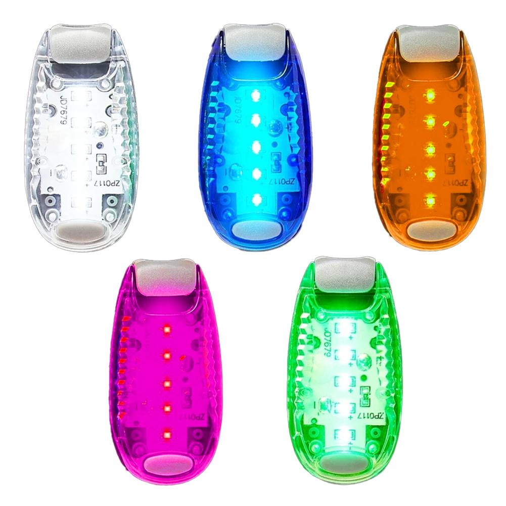3 szt. Mini lampka tylna LED do motocykla, zewnętrzna, do jazdy nocnej, wodoodporna, lampka na ramię, klips tylny, lampka na kask, lampka ostrzegawcza nocna, lampka na plecak