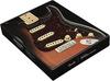 Pre-Wired Strat Pickguard, Tex-Mex SSS, Tortoise Shell 11-Hole