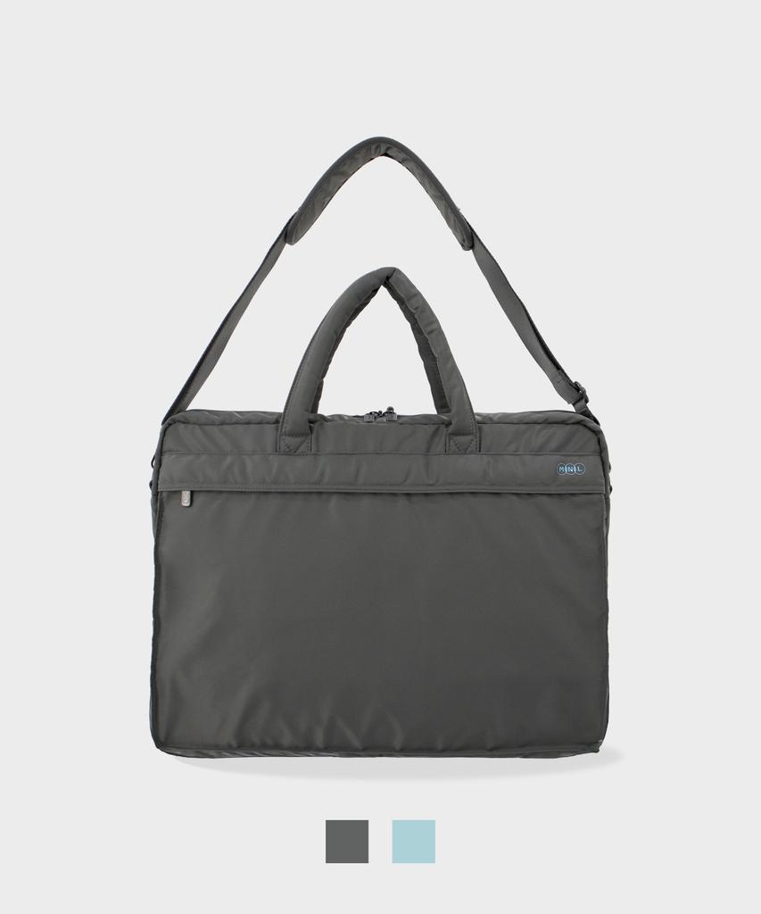 Monolight Premium Business Briefcase 17 Grey