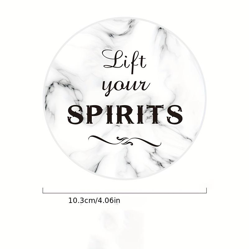 3 Pieces of Nordic Minimalist Style Round Ceramic Coasters - Non-Slip and Absorbent