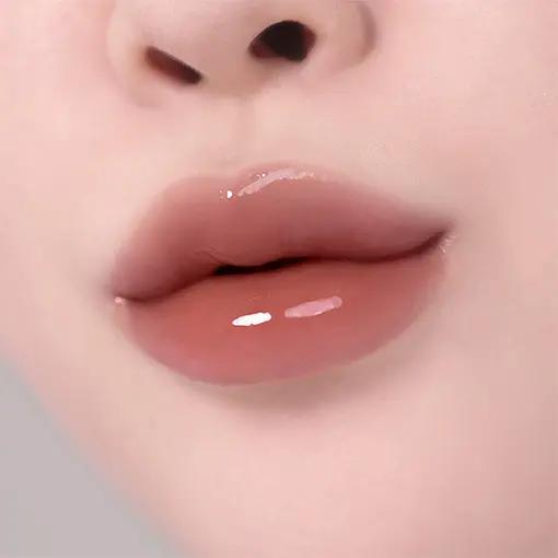 EITHER& Glänzendes Lippenöl 10g – 5 Farbtöne (Wählen Sie 1 aus.) + RIIZE Shotaro & Wonbin Fotokarten-Geschenk