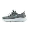 Skechers Scarpe Casual Slip-On a Collo Basso da Donna con Tecnologia Flash, Ammortizzazione degli Urti, Resistenti, Traspiranti - Grigio 150012-GYMT