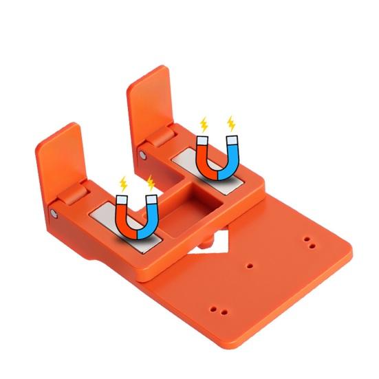 Hinge Mounting Bracket with Powerful 2.6mm Hinge Double-Sided Magnets Gap Spacer Professional Hinge Installation Tool