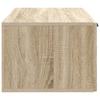 Wall Mounted TV Cabinet in Sonoma Oak 59.5 x 41 x 30 cm