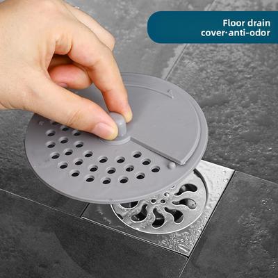 Couvercle désodorisant pour bonde de sol filtre à cheveux couvercle désodorisant pour canalisation bonde de sol d'évier