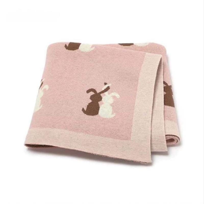 Manta de Punto a Crochet 100% Algodón Orgánico para Bebé, Cortavientos, Todas las Estaciones, Heredad, para Cochecito, Cuna, Arrullo