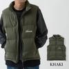 NANGA Custom-Made AURORATEX EMBROIDERY DOWN VEST (M, Khaki)