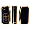 Tpu Car Key Case Cover For For Ford Focus 2 MK2 Fiesta Mondeo Galaxy Falcon Territory Ecosport Kuga Escape Key Fob Case Keychain