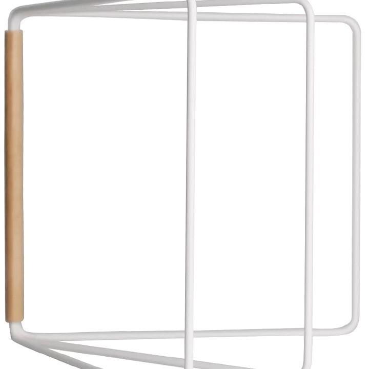 

HeMu Японская кухонная стойка для полотенец настольная ленивая сушилка вертикальная складная стойка для хранения подвесная стойка подставка для тряпок белый